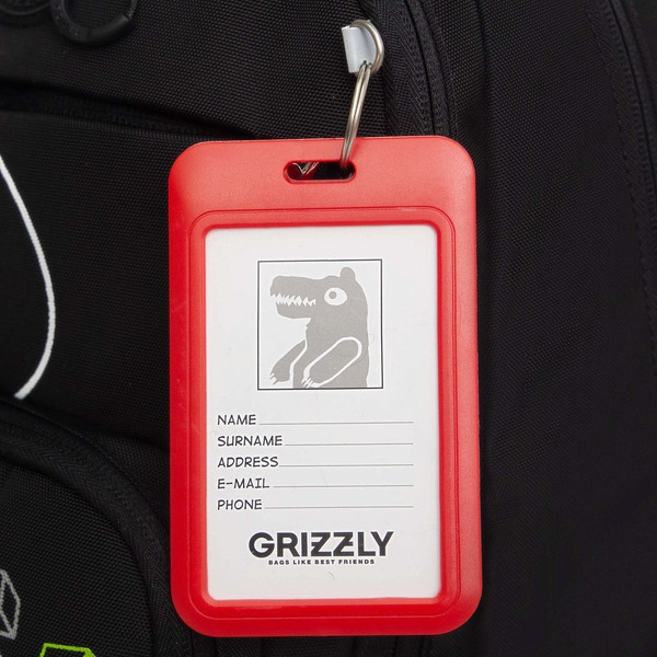 Изображение товара Школьный рюкзак Grizzly RB-559-2 (черный)