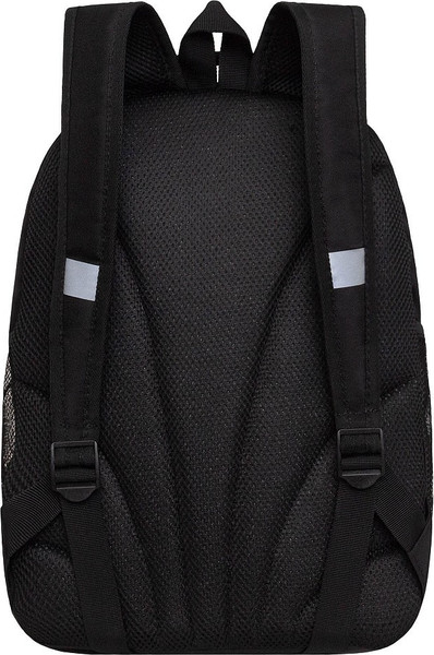 Изображение товара Школьный рюкзак Grizzly RG-563-8 (черный/серебристый)