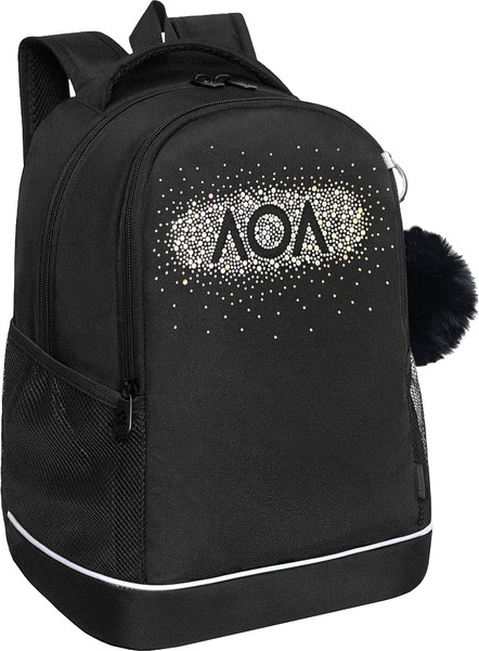 Изображение товара Школьный рюкзак Grizzly RG-563-8 (черный/серебристый)