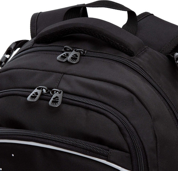 Изображение товара Школьный рюкзак Grizzly RG-569-1 (черный/белый)