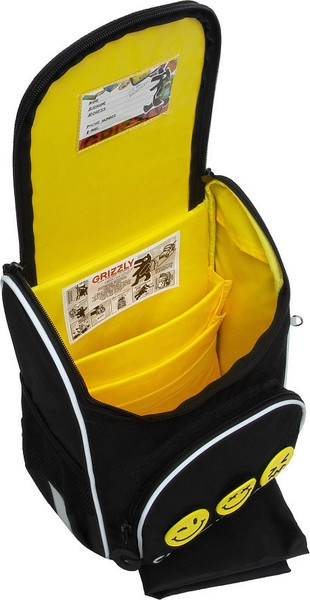 Изображение товара Школьный рюкзак Grizzly RAm-585-7 (черный)