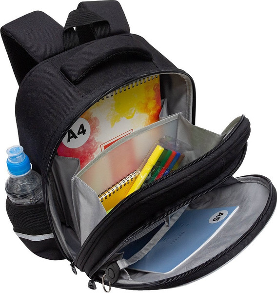 Изображение товара Школьный рюкзак Grizzly RAz-586-15 (черный)