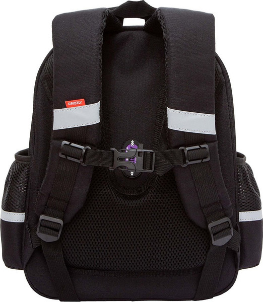 Изображение товара Школьный рюкзак Grizzly RAz-586-9 (черный)