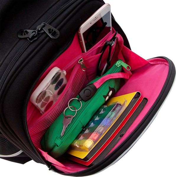 Изображение товара Школьный рюкзак Grizzly RAz-586-9 (черный)