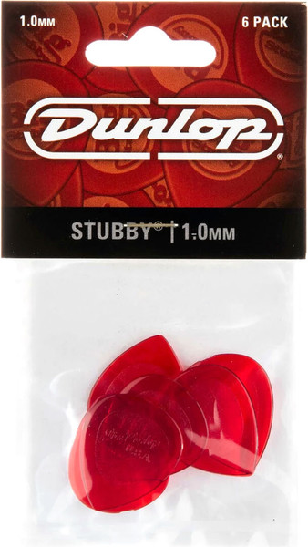 Изображение товара Набор медиаторов Dunlop Manufacturing 474P1.0 Stubby Jazz 1.0