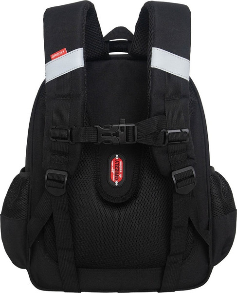 Изображение товара Школьный рюкзак Grizzly RAz-587-3 (черный/фиолетовый)