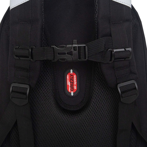 Изображение товара Школьный рюкзак Grizzly RAz-587-3 (черный/фиолетовый)