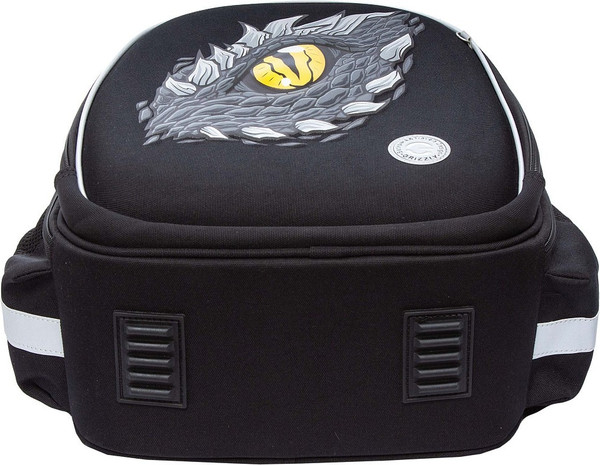 Изображение товара Школьный рюкзак Grizzly RAz-587-3 (черный/серый)