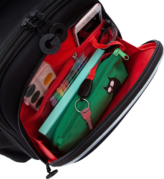 Изображение товара Школьный рюкзак Grizzly RAz-587-3 (черный/серый)