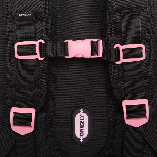 Изображение товара Школьный рюкзак Grizzly RAf-592-1 (черный)