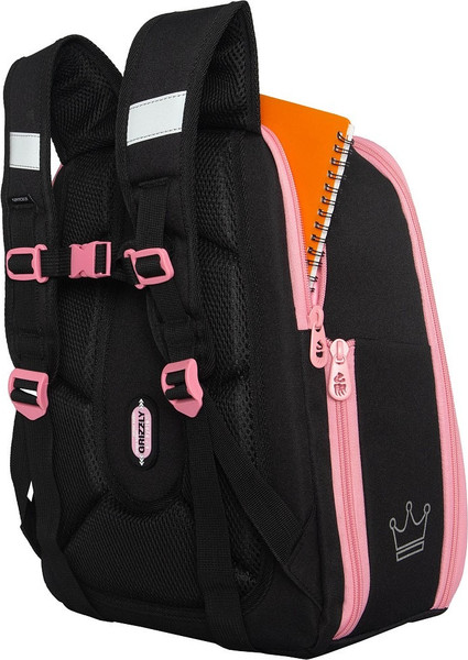 Изображение товара Школьный рюкзак Grizzly RAf-592-1 (черный)