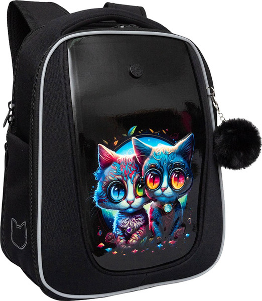 Изображение товара Школьный рюкзак Grizzly RAf-592-2 (черный)