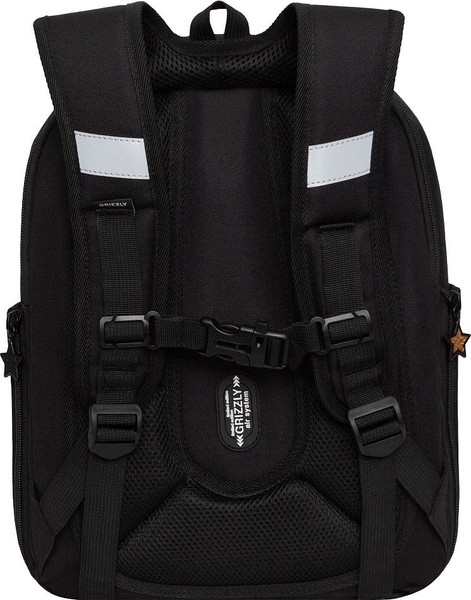 Изображение товара Школьный рюкзак Grizzly RAf-592-4 (черный/разноцветный)