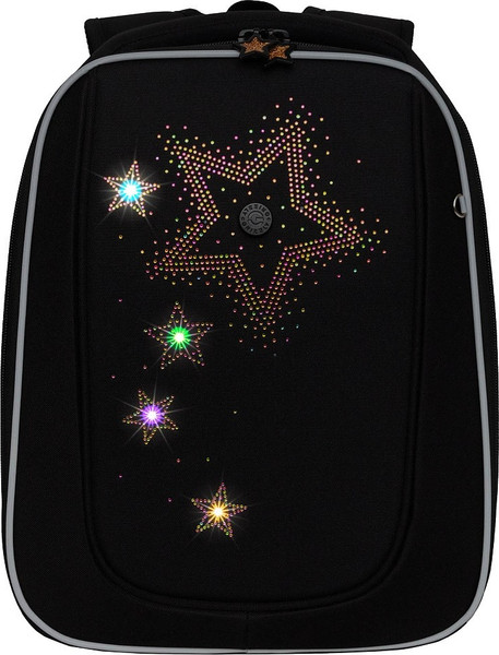 Изображение товара Школьный рюкзак Grizzly RAf-592-4 (черный/разноцветный)