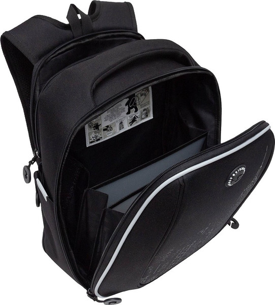 Изображение товара Школьный рюкзак Grizzly RAf-593-6 (черный)