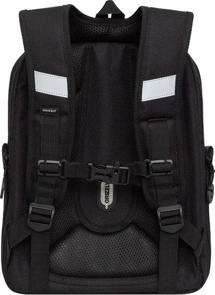 Изображение товара Школьный рюкзак Grizzly RAf-593-6 (черный)