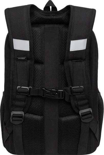 Изображение товара Школьный рюкзак Grizzly RAw-594-2 (черный)