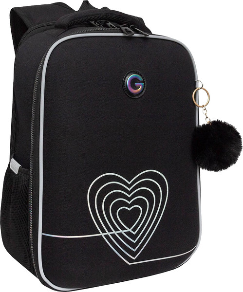 Изображение товара Школьный рюкзак Grizzly RAw-594-2 (черный)