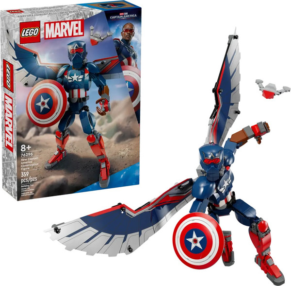 Изображение товара Конструктор Lego Marvel Новый Капитан Америка 76296