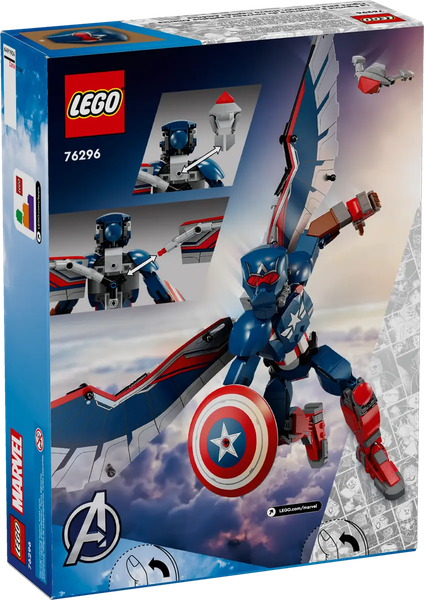 Изображение товара Конструктор Lego Marvel Новый Капитан Америка 76296