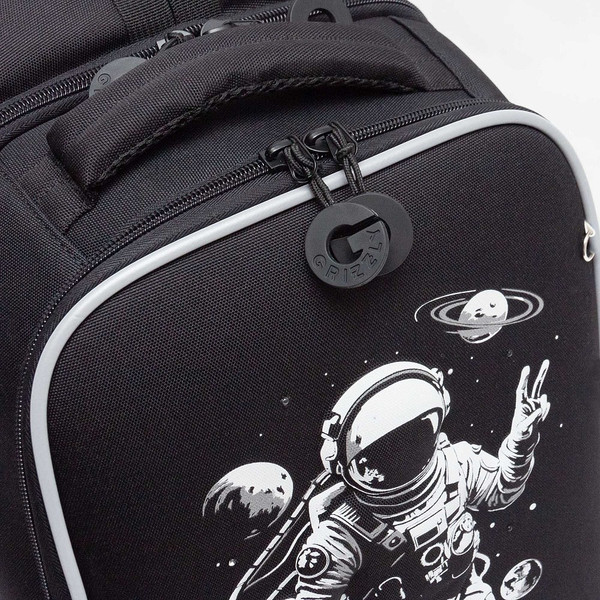 Изображение товара Школьный рюкзак Grizzly RAw-595-3 (черный)