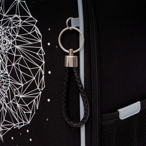 Изображение товара Школьный рюкзак Grizzly RAw-595-7 (черный)