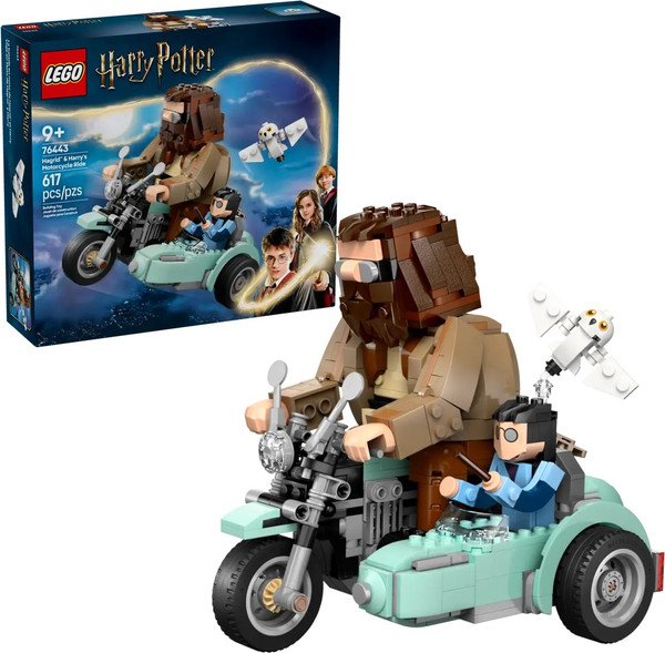 Изображение товара Конструктор Lego Harry Potter Поездка Хагрида и Гарри на мотоцикле 76443