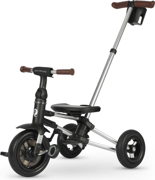 Изображение товара Трехколесный велосипед с ручкой QPlay S702 Nova Deluxe Beige (Lux/Silver)