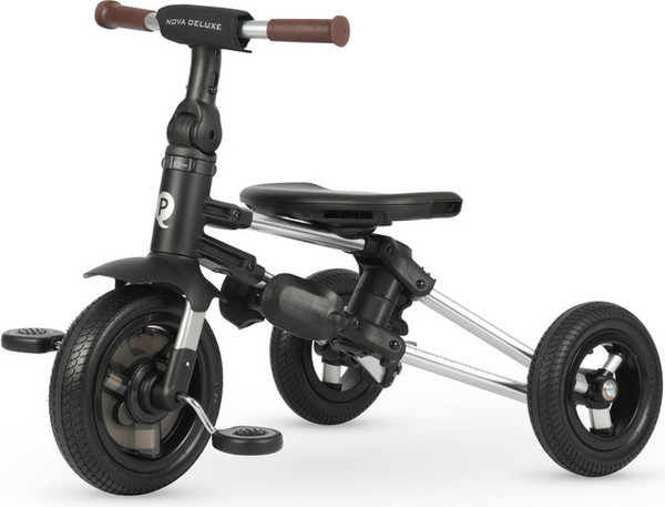 Изображение товара Трехколесный велосипед с ручкой QPlay S702 Nova Deluxe Beige (Lux/Silver)