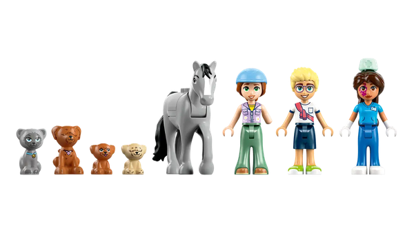 Изображение товара Конструктор Lego Friends Ветеринарная клиника для лошадей и питомцев 42651