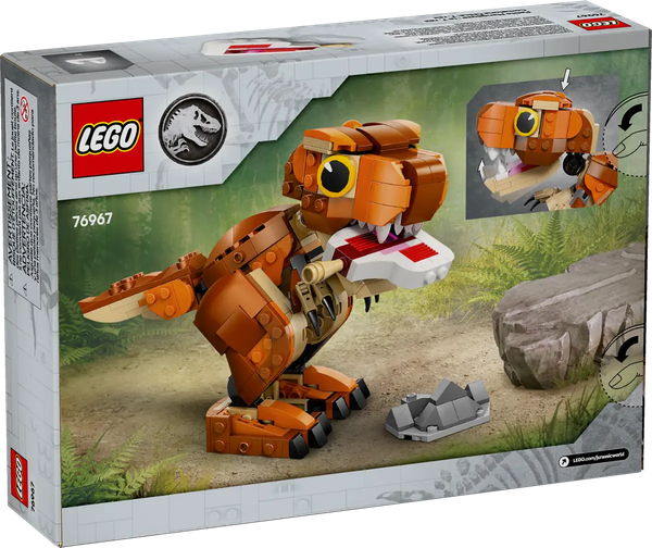 Изображение товара Конструктор Lego Jurassic World Маленький поедатель: тираннозавр Рекс 76967