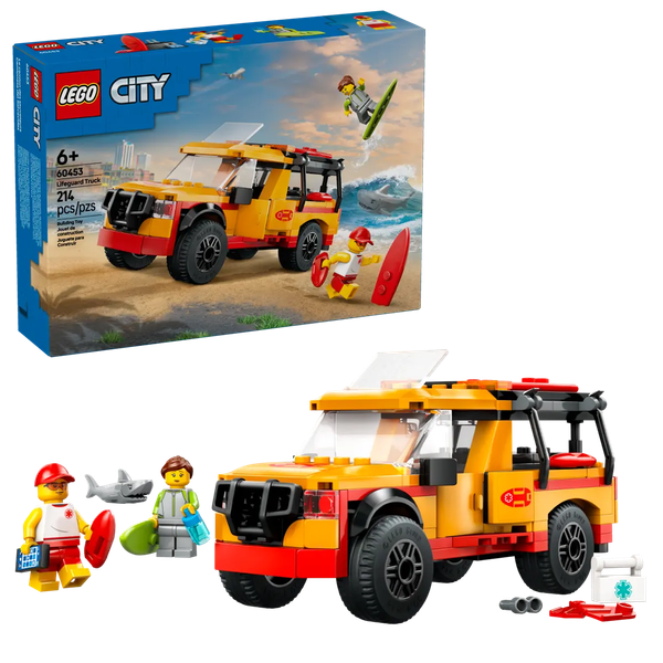 Изображение товара Конструктор Lego City Пляжный Спасательный грузовик 60453