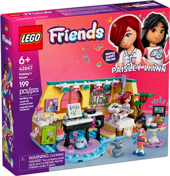 Изображение товара Конструктор Lego Friends Комната Пейсли 42647