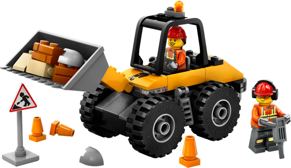 Изображение товара Конструктор Lego City Строительный погрузчик 60450 (желтый)