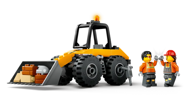 Изображение товара Конструктор Lego City Строительный погрузчик 60450 (желтый)