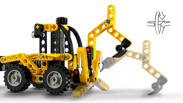 Изображение товара Конструктор Lego Technic Экскаватор-погрузчик 42197