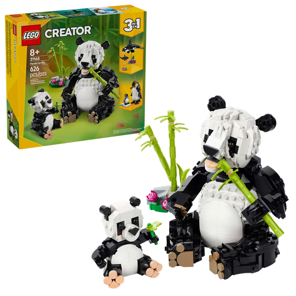 Изображение товара Конструктор Lego Creator Дикие животные: Семья панд 31165