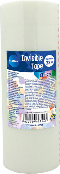 Изображение товара Скотч Centrum 82754 (0.019х33м, матовый)