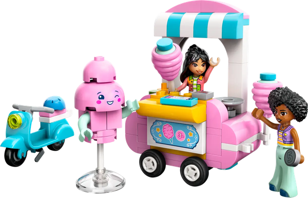 Изображение товара Конструктор Lego Friends Прилавок со сладкой ватой и скутер 42643