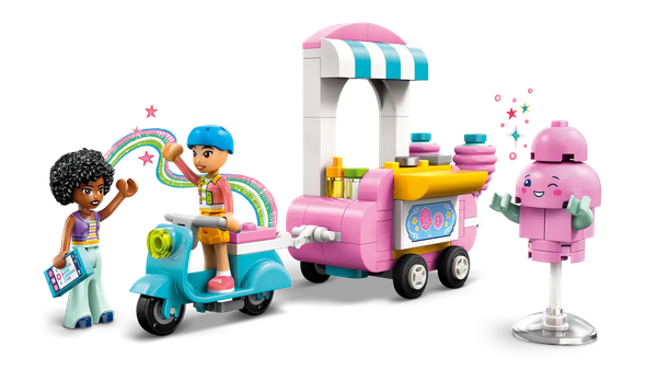 Изображение товара Конструктор Lego Friends Прилавок со сладкой ватой и скутер 42643
