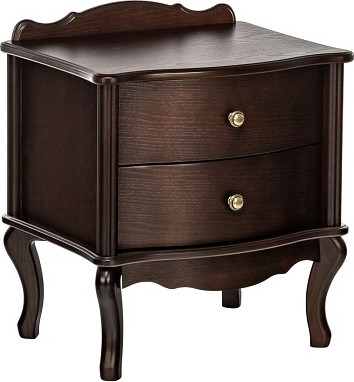 Изображение товара Прикроватная тумба Импэкс Leset Беатрис 2 ящика (орех/матовый лак)