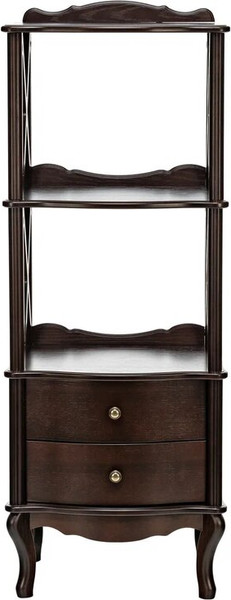 Изображение товара Стеллаж Импэкс Leset Беатрис 2 (орех/матовый лак)