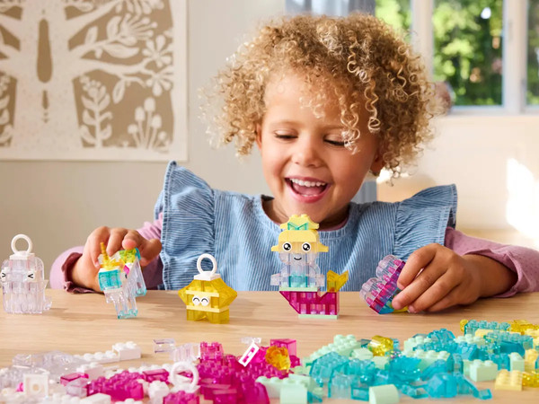 Изображение товара Конструктор Lego Classic Прозрачные блоки 11040