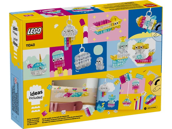 Изображение товара Конструктор Lego Classic Прозрачные блоки 11040