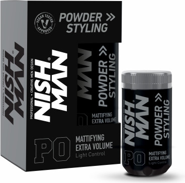 Изображение товара Текстурирующая пудра для волос NishMan P0 Powder Styling (20г)