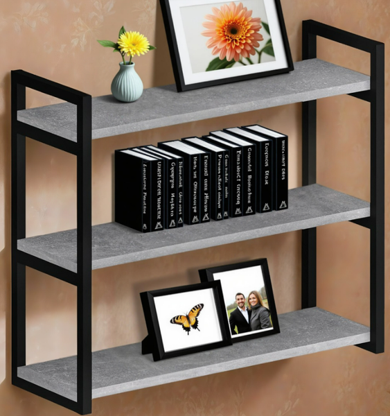 Изображение товара Полка Макс Стайл Пн700-3 (бетон темный)