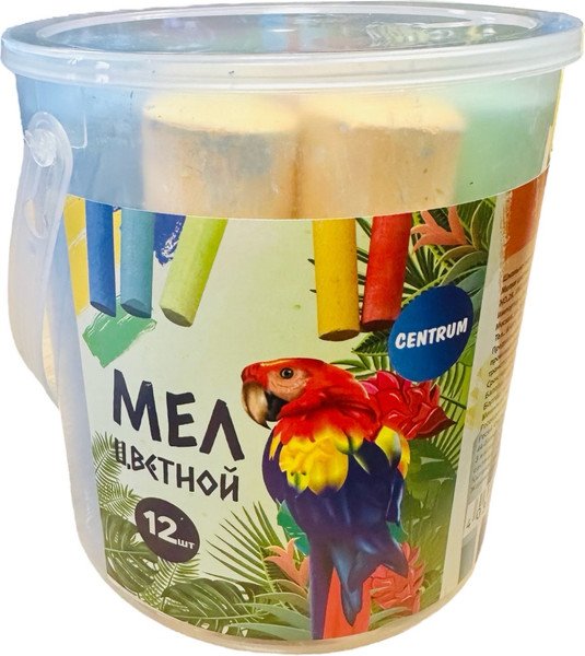 Изображение товара Набор мела канцелярского Centrum Jumbo / 73247 (12шт)