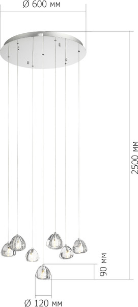 Изображение товара Люстра ST Luce SL6017.101.07