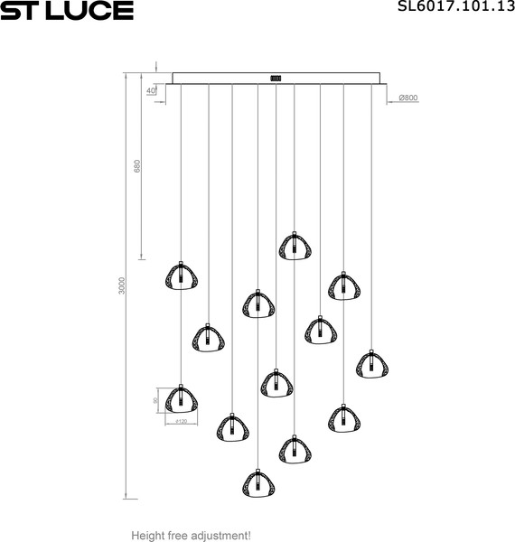 Изображение товара Люстра ST Luce SL6017.101.13