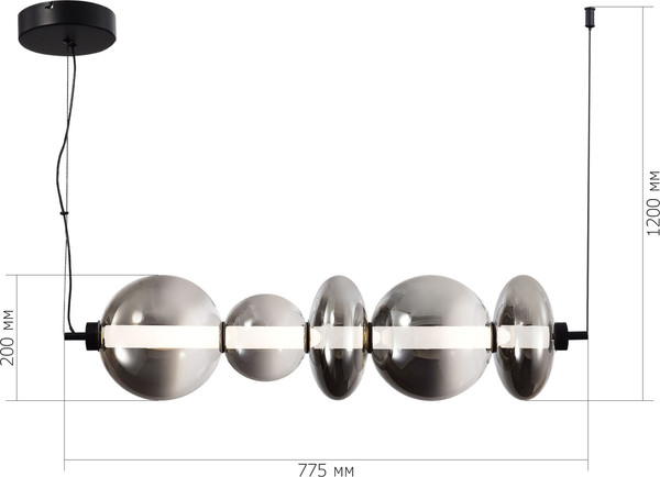 Изображение товара Потолочный светильник ST Luce SL6119.413.40